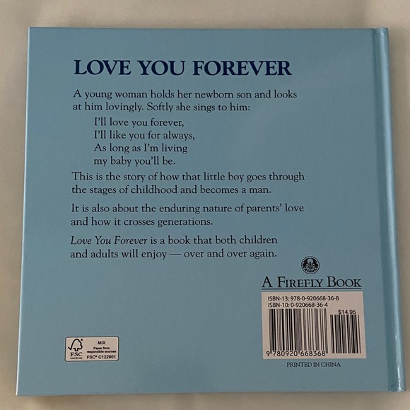 Love You Forever Children's book ๐ New - Picture 3 of 4